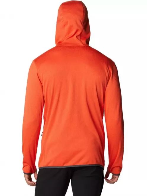 Columbia Park View Fleece Full Zip Hoodie férfi polár pulóver narancssárga színben 3