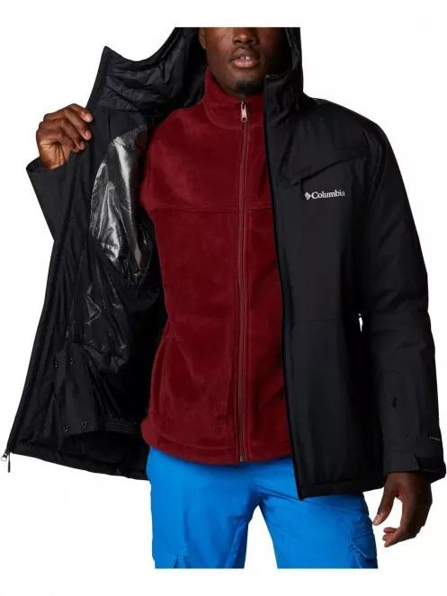 Columbia Iceberg Point Jacket férfi síkabát fekete színben 5