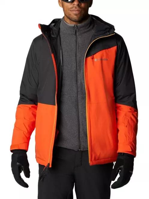 Columbia Iceberg Point Jacket férfi síkabát narancssárga színben 6