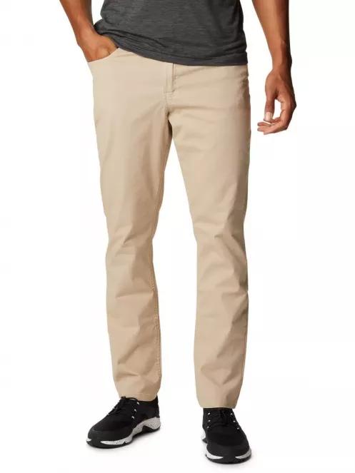 Columbia Pacific Ridge 5 Pocket Pant férfi utcai nadrág homok színben 2