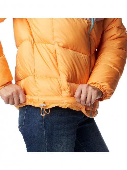 Columbia Puffect Color Blocked Jacket női utcai kabát sárga színben 8