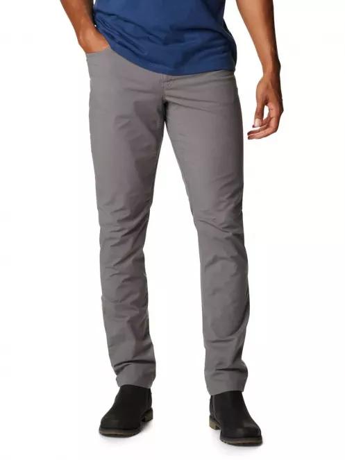 Columbia Cobble Creek 5 Pocket Pant férfi utcai nadrág szürke színben 2