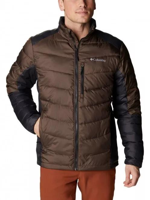 Columbia Labyrinth Loop Jacket férfi utcai kabát barna színben 2