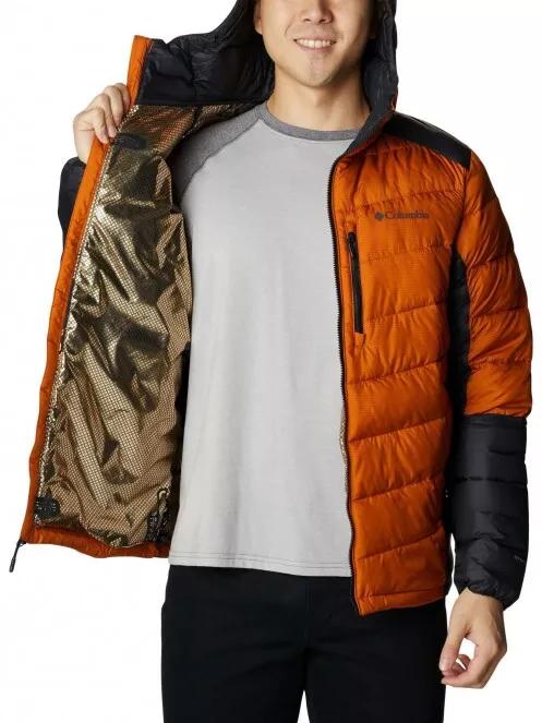 Columbia Labyrinth Loop Hooded Jacket férfi télikabát narancssárga színben 5