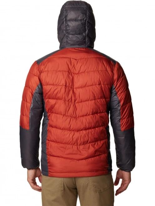 Columbia Labyrinth Loop Hooded Jacket férfi utcai kabát piros színben 4
