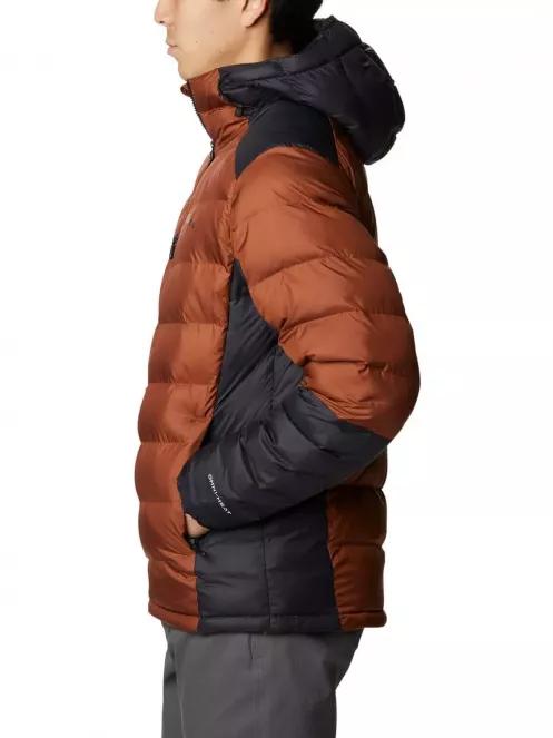 Columbia Labyrinth Loop Hooded Jacket férfi utcai kabát barna színben 4