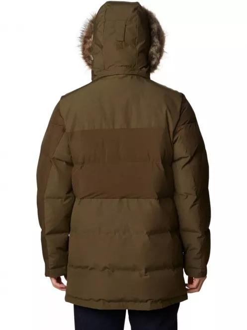 Columbia Marquam Peak Fusion Parka férfi télikabát zöld színben 3