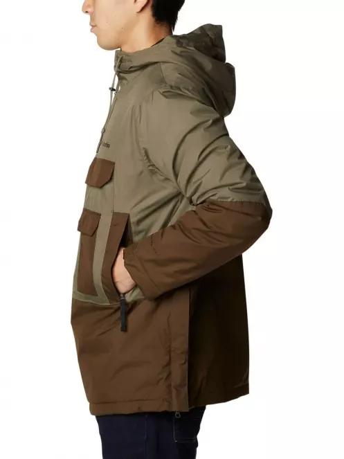 Columbia Buckhollow Insulated Anorak férfi átmeneti kabát zöld színben 4