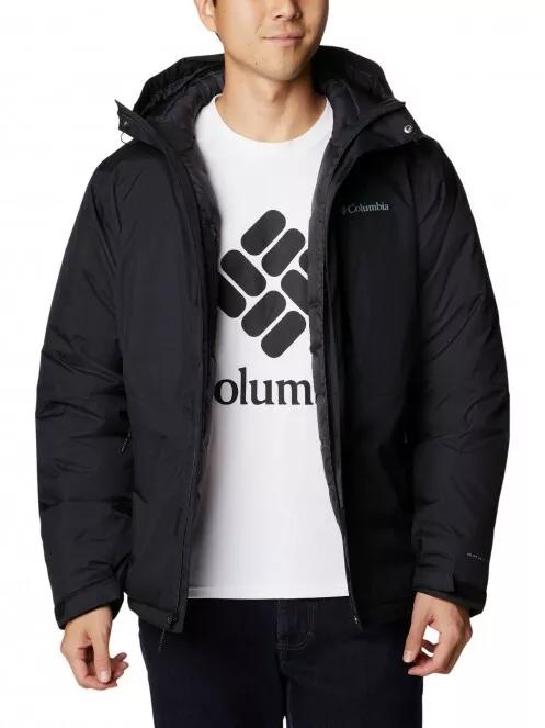 Columbia Oak Harbor Insulated Jacket férfi télikabát fekete színben 2