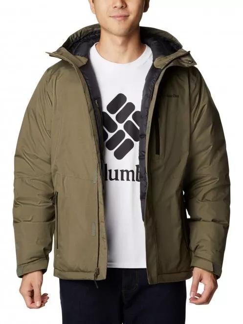 Columbia Oak Harbor Insulated Jacket férfi télikabát zöld színben 2