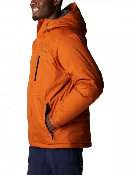 Columbia Oak Harbor Insulated Jacket férfi télikabát narancssárga színben 4