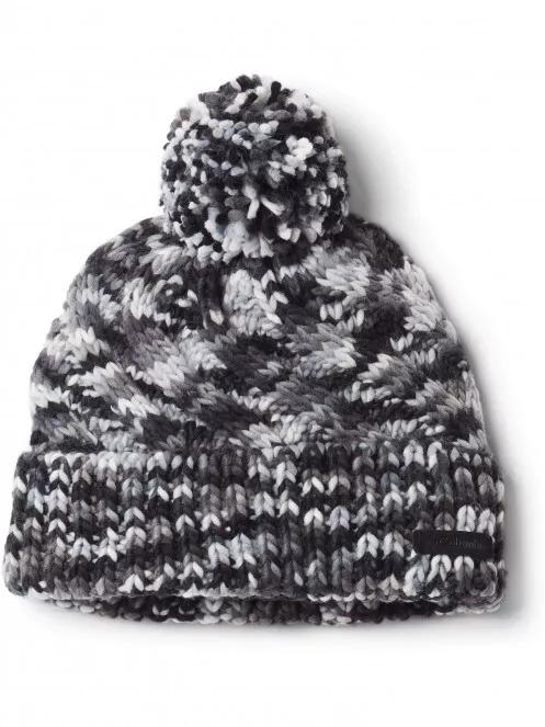 Columbia Bundle Up Beanie női bojtos sapka fekete színben 2