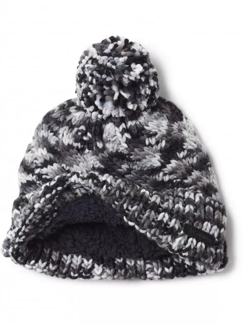 Columbia Bundle Up Beanie női bojtos sapka fekete színben 3