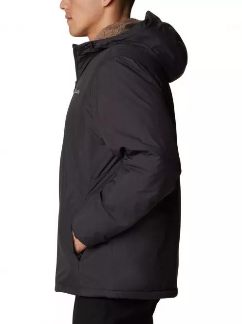 Columbia Grand Wall Sherpa Jacket férfi utcai kabát fekete színben 4