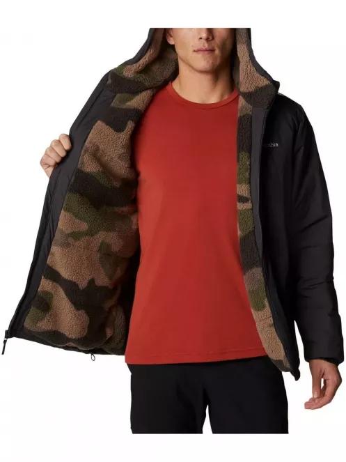 Columbia Grand Wall Sherpa Jacket férfi utcai kabát fekete színben 5