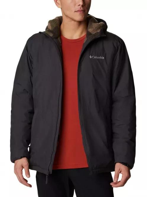 Columbia Grand Wall Sherpa Jacket férfi utcai kabát fekete színben 6