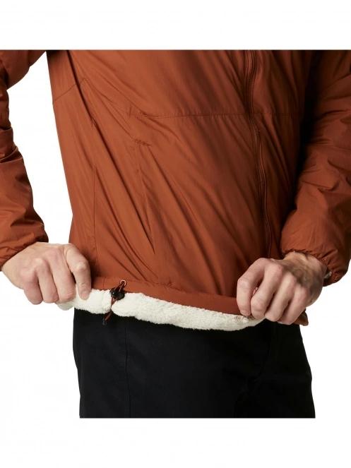 Columbia Grand Wall Sherpa Jacket férfi utcai kabát piros színben 7