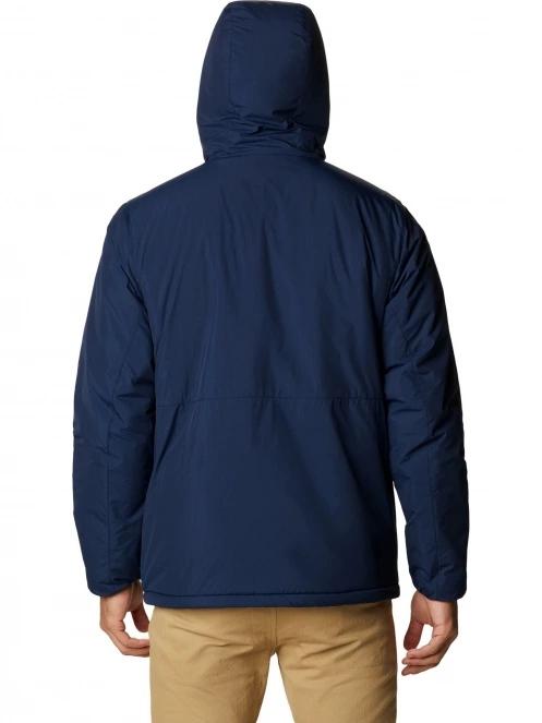 Columbia Grand Wall Sherpa Jacket férfi utcai kabát sötétkék színben 4