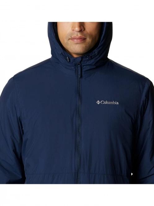 Columbia Grand Wall Sherpa Jacket férfi utcai kabát sötétkék színben 6
