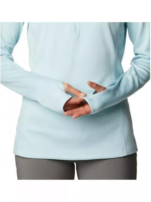 Columbia W Park View Grid Fleece 1/2 Zip női polár pulóver kék színben 5