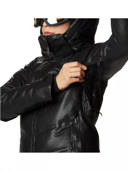 Columbia Powder Keg Black Dot Down Jacket női síkabát fekete színben 7