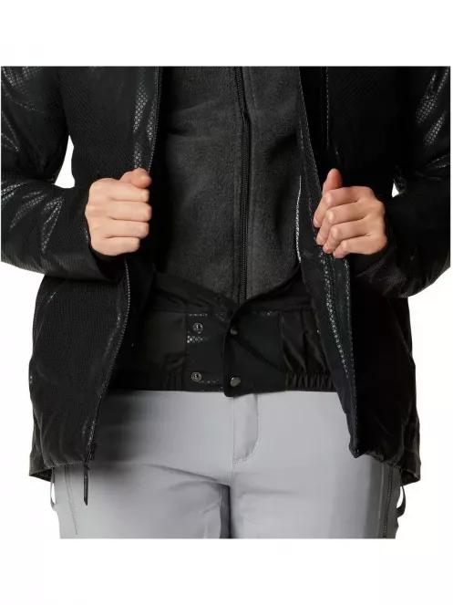Columbia Powder Keg Black Dot Down Jacket női síkabát fekete színben 9