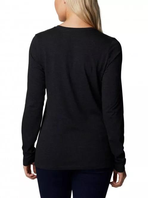Columbia Hidden Haven LS Tee női hosszú ujjú póló szürke színben 3