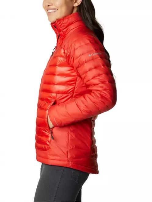 Columbia Labyrinth Loop Jacket női utcai kabát piros színben 4