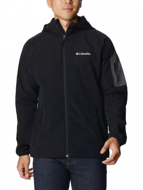Columbia Tall Heights Hooded Softshell férfi softshell kabát fekete színben 2