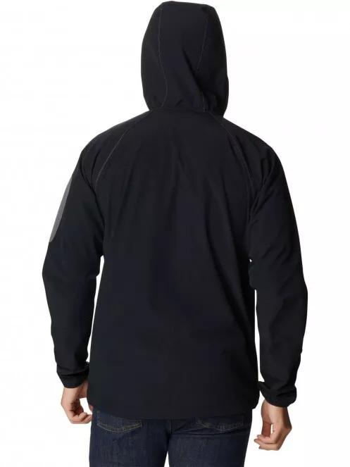 Columbia Tall Heights Hooded Softshell férfi softshell kabát fekete színben 3