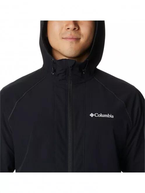 Columbia Tall Heights Hooded Softshell férfi softshell kabát fekete színben 6