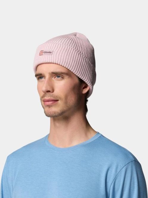 Columbia Lost Lager II Beanie kötött sapka rózsaszín színben 5