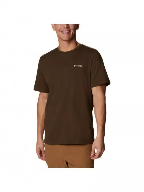 Columbia Pine Trails Graphic Tee férfi rövid ujjú póló zöld színben 2