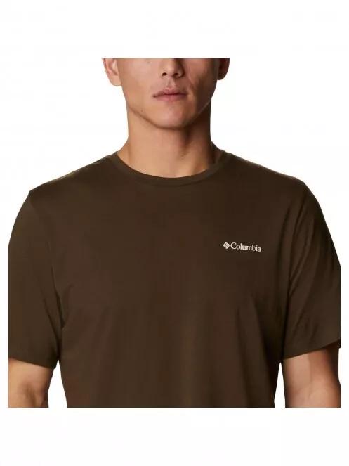 Columbia Pine Trails Graphic Tee férfi rövid ujjú póló zöld színben 5