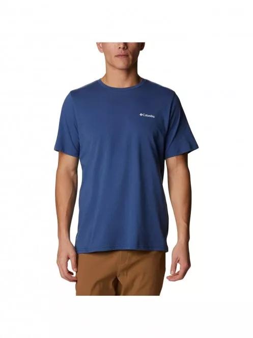 Columbia Pine Trails Graphic Tee férfi rövid ujjú póló kék színben 2