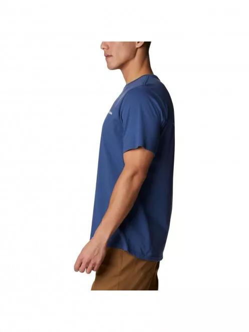 Columbia Pine Trails Graphic Tee férfi rövid ujjú póló kék színben 4