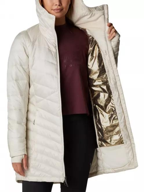 Columbia Joy Peak Mid Jacket női télikabát homok színben 6