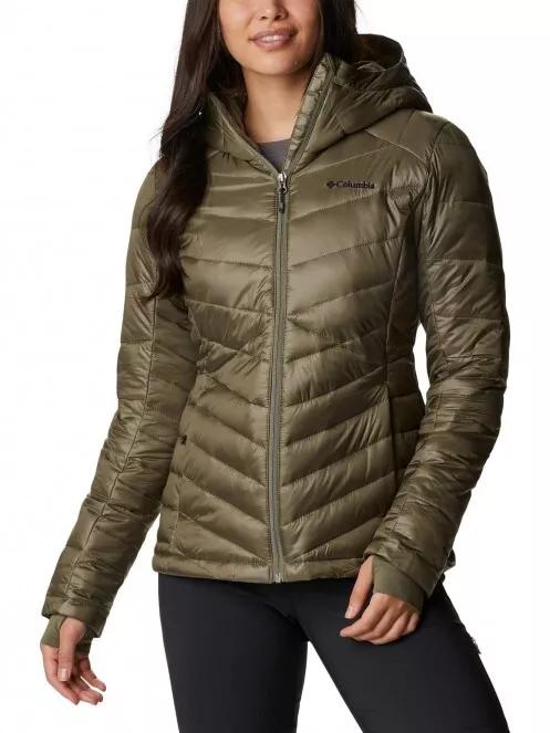 Columbia Joy Peak Hooded Jacket női télikabát zöld színben 2