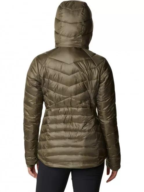Columbia Joy Peak Hooded Jacket női télikabát zöld színben 3