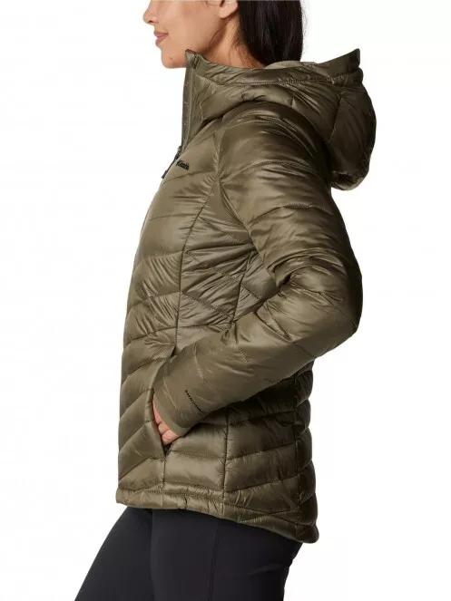 Columbia Joy Peak Hooded Jacket női télikabát zöld színben 4