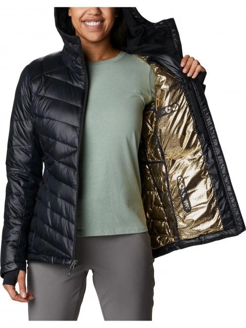 Columbia Joy Peak Hooded Jacket női télikabát fekete színben 6