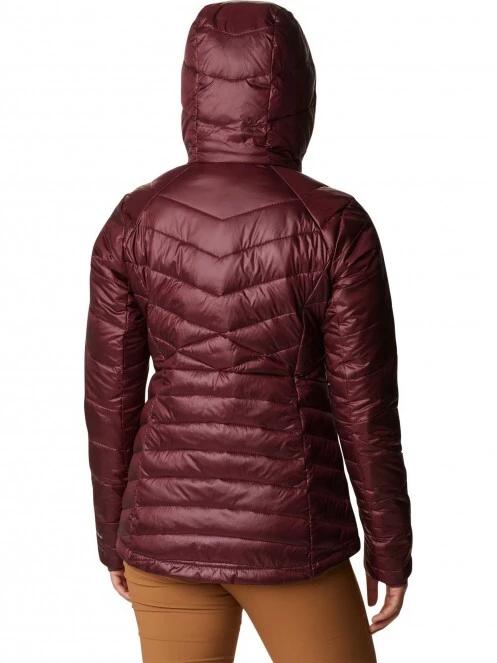 Columbia Joy Peak Hooded Jacket női utcai kabát lila színben 4