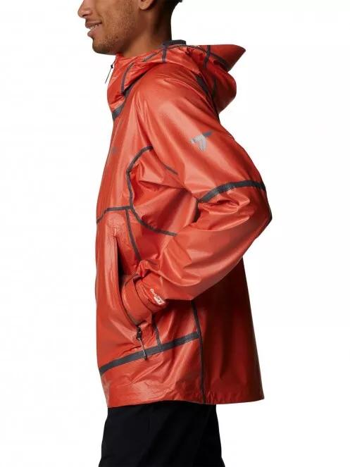 Columbia OutDry Extreme Mesh Hooded Shell férfi esőkabát narancssárga színben 4