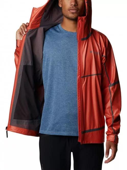 Columbia OutDry Extreme Mesh Hooded Shell férfi esőkabát narancssárga színben 5