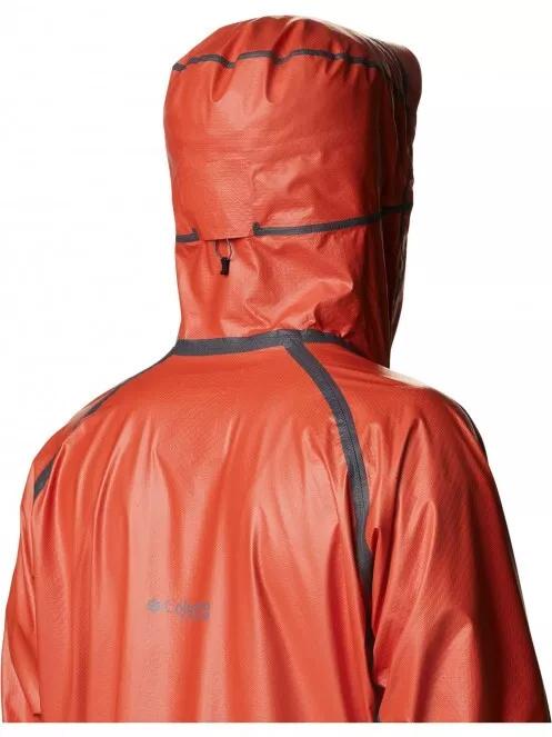 Columbia OutDry Extreme Mesh Hooded Shell férfi esőkabát narancssárga színben 6