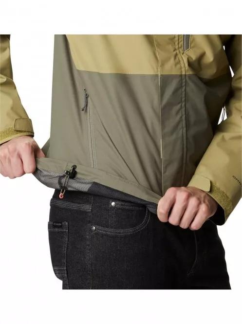 Columbia Hikebound Jacket férfi esőkabát zöld színben 7