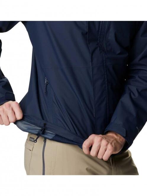 Columbia Hikebound Jacket férfi esőkabát kék színben 6