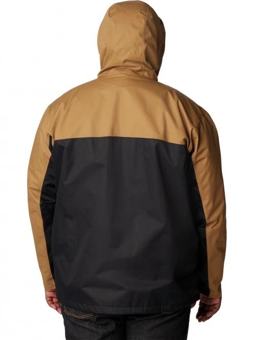 Columbia Hikebound Jacket férfi esőkabát barna színben 4