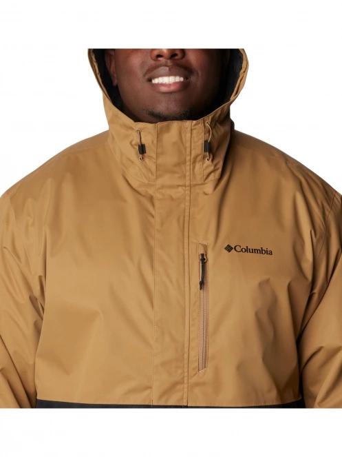 Columbia Hikebound Jacket férfi esőkabát barna színben 7