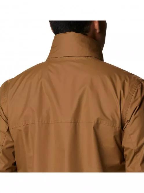 Columbia Cloud Crest Jacket férfi esőkabát barna színben 7